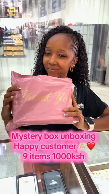 Happy customer alert! 😍📦✨ Dm to order 😊 Our Mystery Box came packed with 9 am