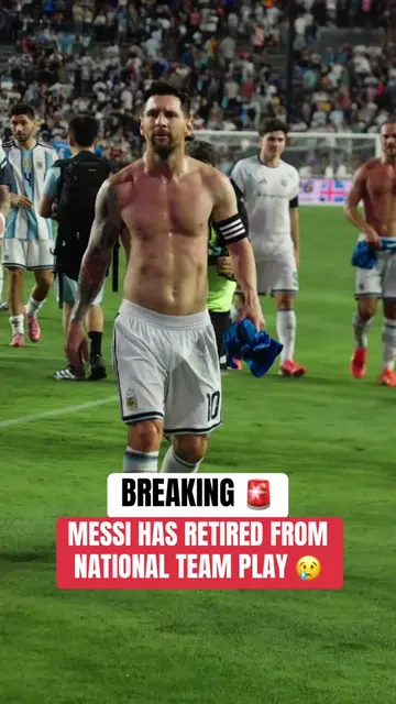 We’re nearing the end 💔 #messi #argentina #Soccer #futbol (via @Auburn Tigers) 