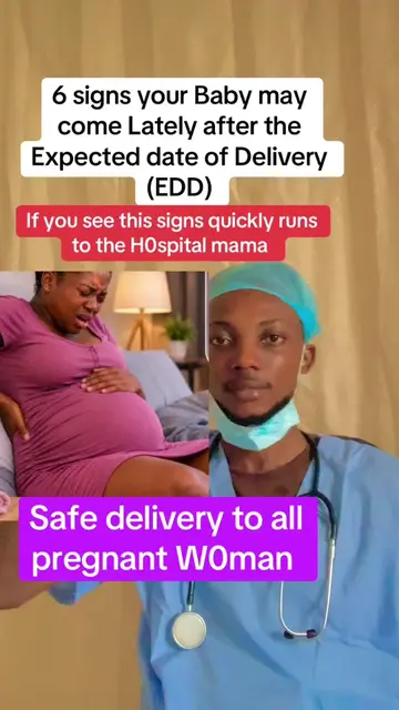 Here are 6 signs that your baby may come late or that labor is still a little wa