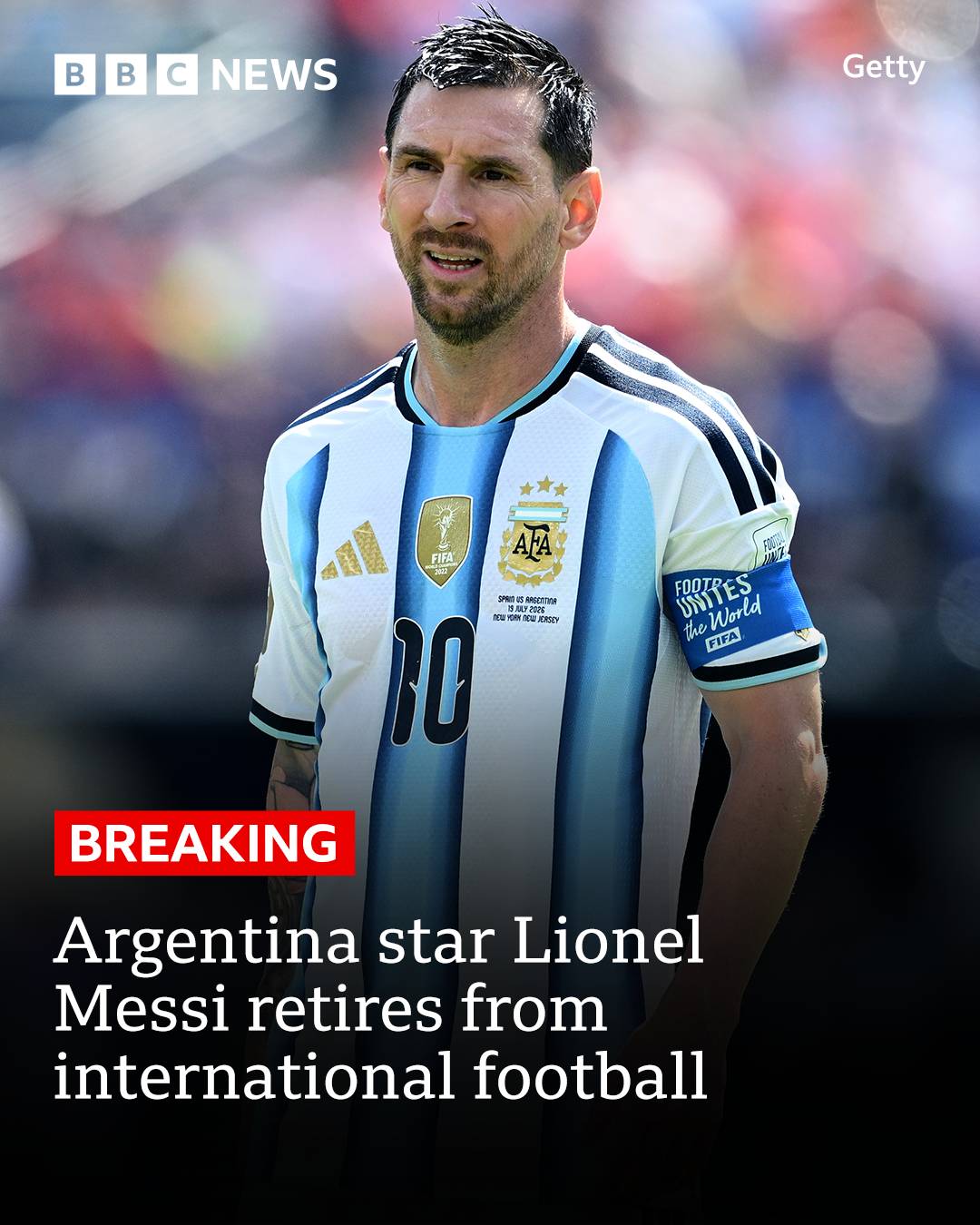 Lionel Messi captained Argentina to World Cup glory in Qatar in 2022. The 39-yea