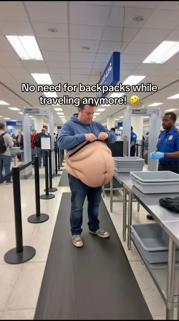 We tried some of the giant belly fanny packs out! 👏 It's safe to say we won't b