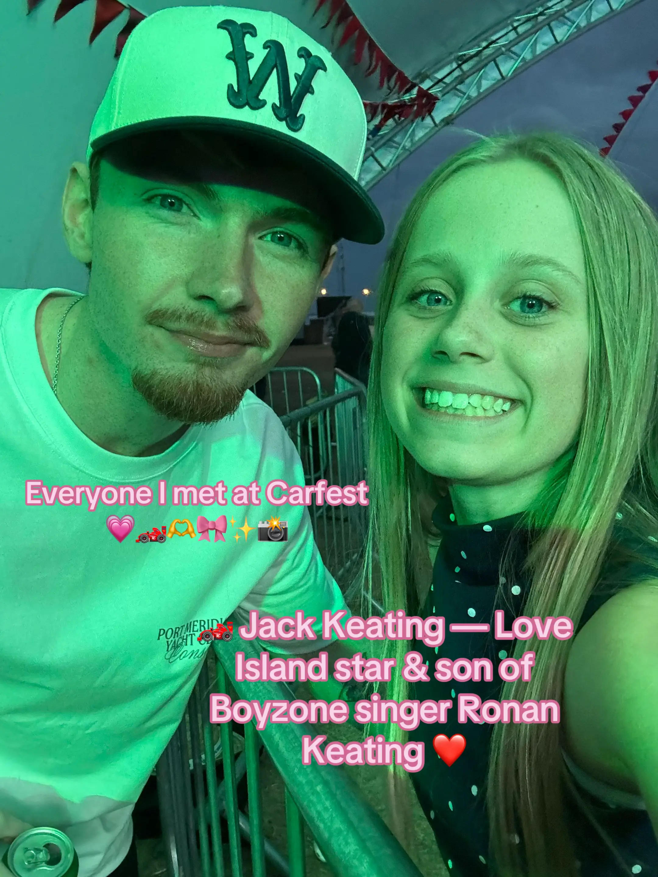 Still not over CarFest! 🏎️✨ So many amazing people and selfies 🥰🏁 #carfest #s