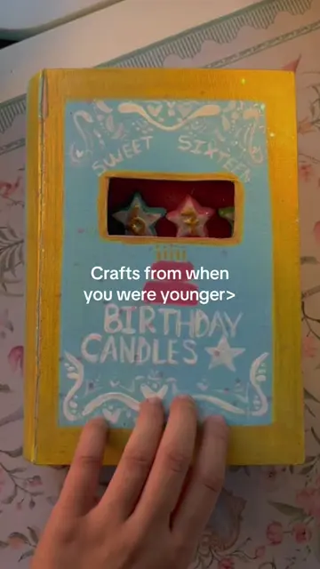 crafts from when you were younger> made this all by hand #sweetsixteen #Craft #D
