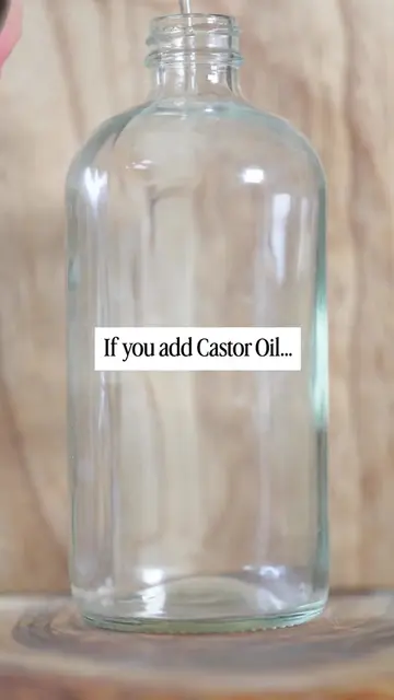 This DIY castor oil vanilla body wash is the easiest swap you'll make all year. 