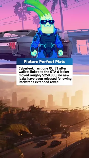 The Cyberleek saga appears to be over. Wallets linked to the GTA 6 leaker report