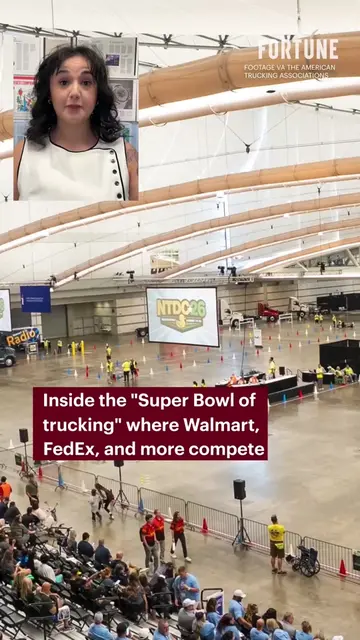 At the National Truck Driving Championships, also known as the “Super Bowl of tr