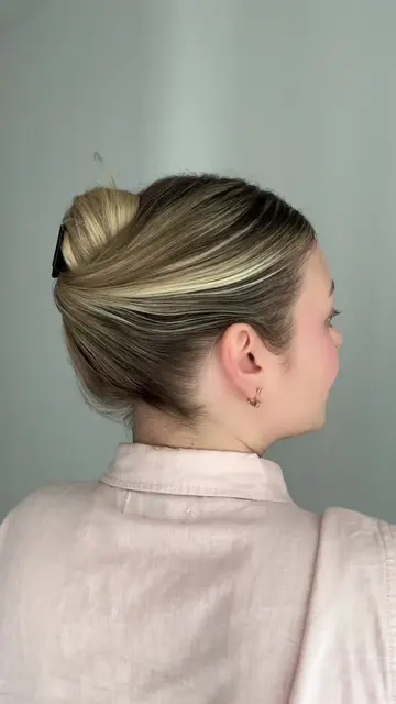 just a wow hairstyle 🤍 #hairtok #hairstyle #hairstyletutorial #hairhack #hairtr