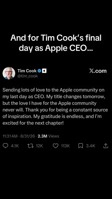 I feel like we need to add a new head to Mount Rushmore after Tim Cook steps dow