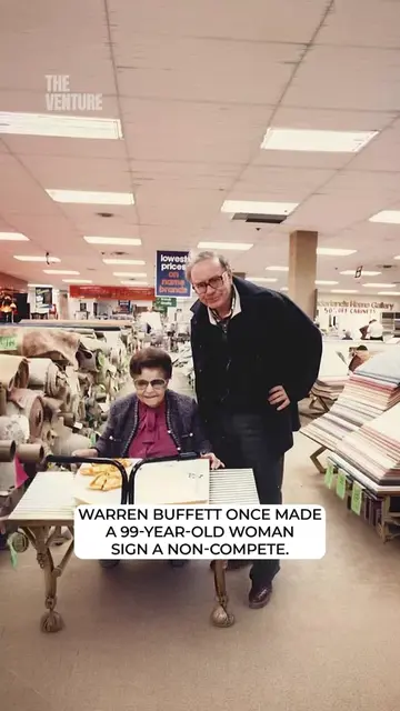 Buffett bought Nebraska Furniture Mart after asking one question. Do you owe any