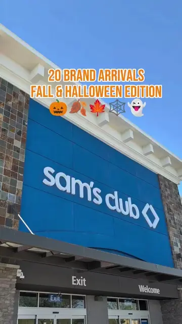 🎃 20 BRAND NEW arrivals at Sam’s Club, fall and Halloween edition! 🍂👻 From fe