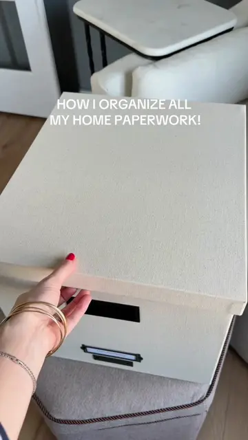 spent literally months trying to figure out how to organize all these paperwork’