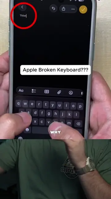 Apple’s Dynamic Keyboard Hitboxes Are Actually Crazy 😳 Wait Until the End to Se