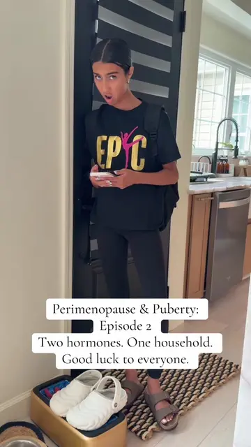 Perimenopause & Puberty: Episode 2 Two hormones. One household. Good luck to eve