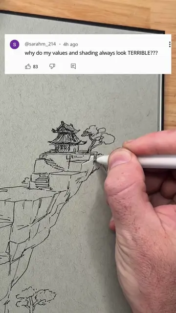 Tap the link in my bio to start the drawing drills course.  Good shading isn’t a