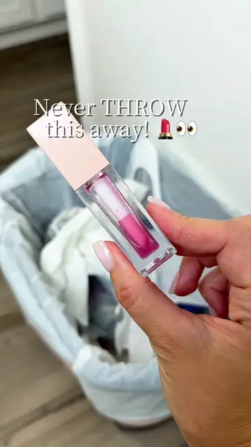 Never throw this away! 💄✨ I make my own lip balm with coconut oil, honey, and a