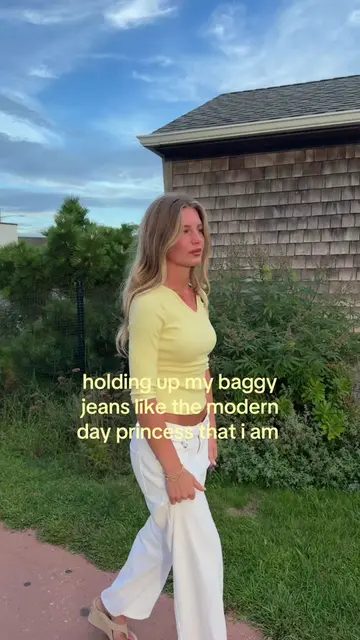 a baggy pair of jeans is my ballgown #fyp 