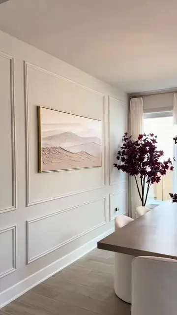 De una pared sencilla… a uno de mis rincones favoritos de la casa. 🤎✨ Tenía muc
