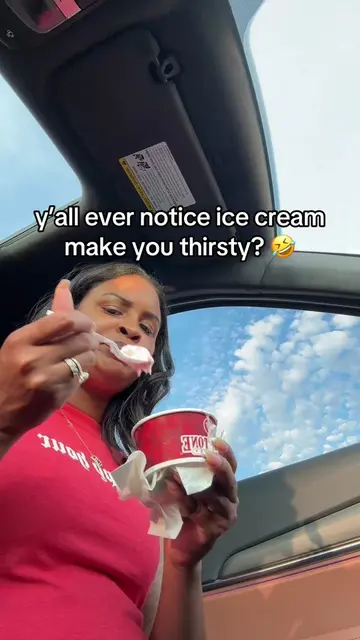 this part of eating ice cream don’t get talked about enough 🤣 #icecream #iykyk 