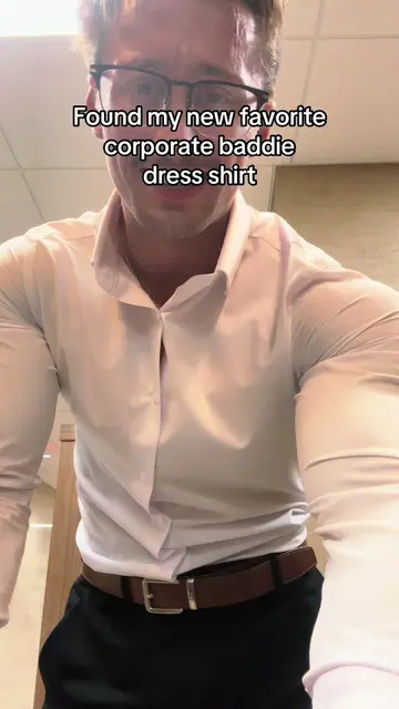 First shirt I didn’t need to tailor. Link in bio if yall want 10% off #corporate