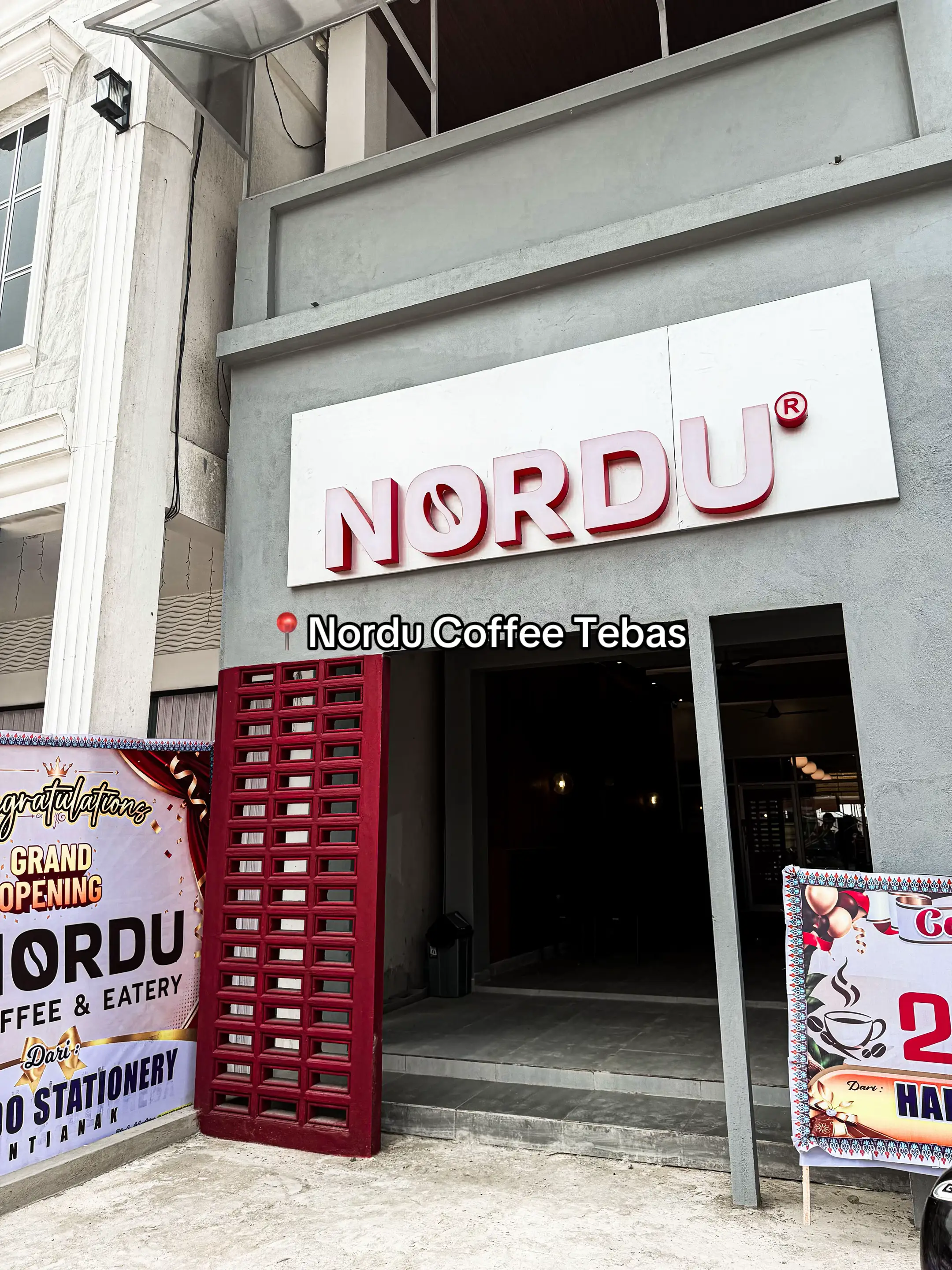 Spot nongkrong baru ‼️ NORDU COFFEE TEBAS udah resmi buka 🔥 📍 Jalan Raya, Teba