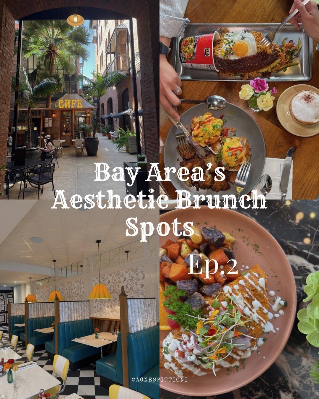Brunch spots in the Bay Area 🍳✨ Ep. 2 Another round of cute brunch spots you ne