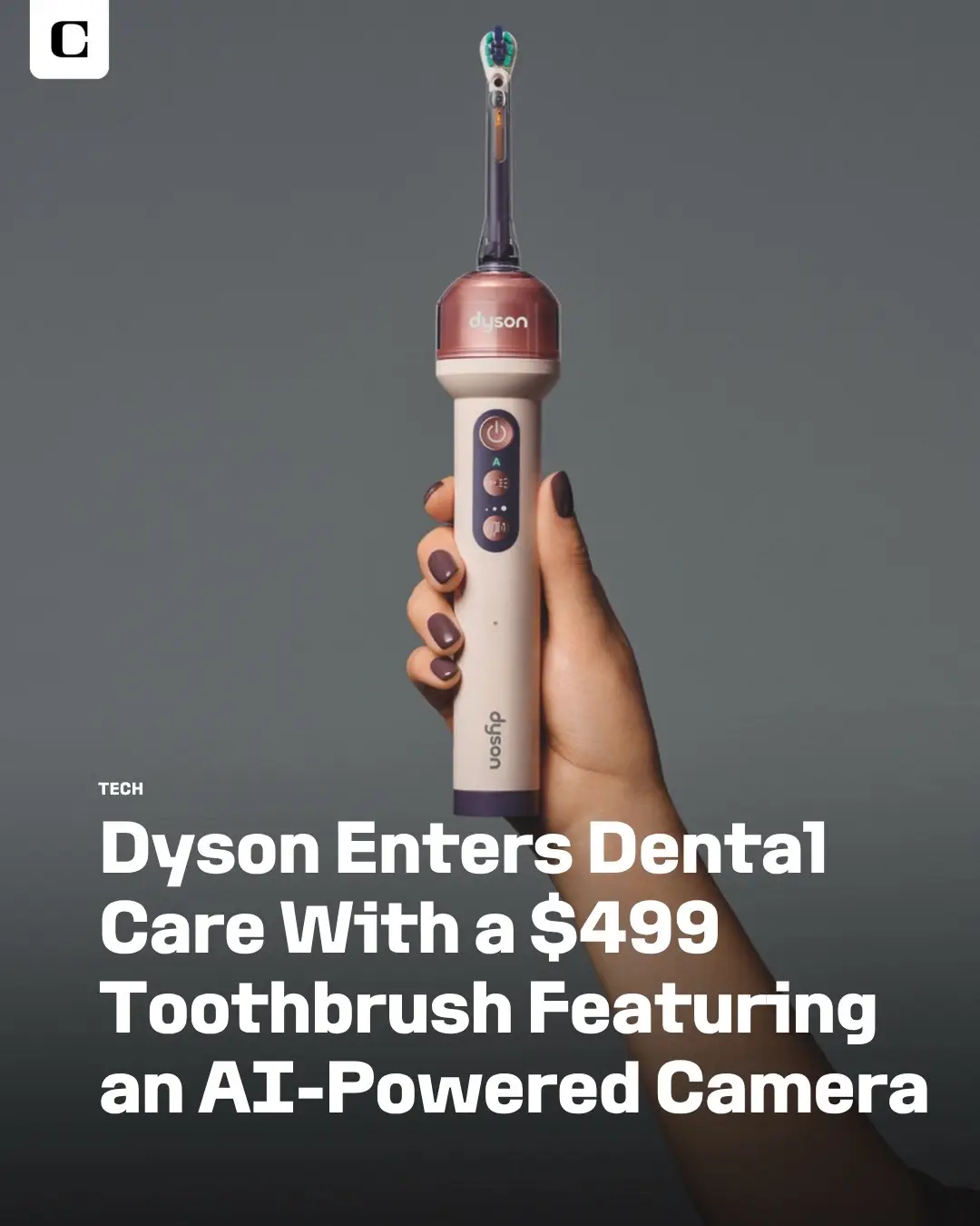 It’s like a toothbrush and a water flosser had a baby 🪥💧 The Dyson CameraJet i
