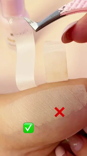 💄 POV: Your makeup at a lash appointment… 😭💔 Tape without powder ❌ — makeup c