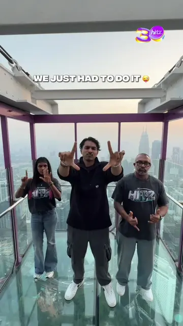 Might just have to do this every time we’re at an iconic place in Malaysia 💀 #H