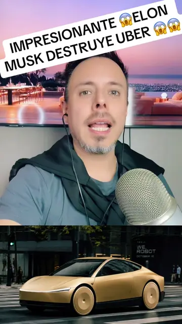 🚨 UBER PODRÍA ESTAR MIRANDO SU PROPIA EXTINCIÓN. Elon Musk no está intentando f