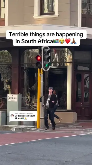 Replying to @Patricia terrible things are happening in South Africa🇿🇦😭❤️🙏🏾 