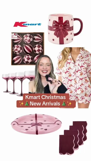 It’s never too early for Christmas shopping in our opinion ✨ #kmart #kmartfinds 