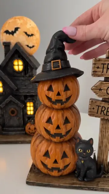 POV: you wanted spooky decor, but the little ghost reading a book stole your hea