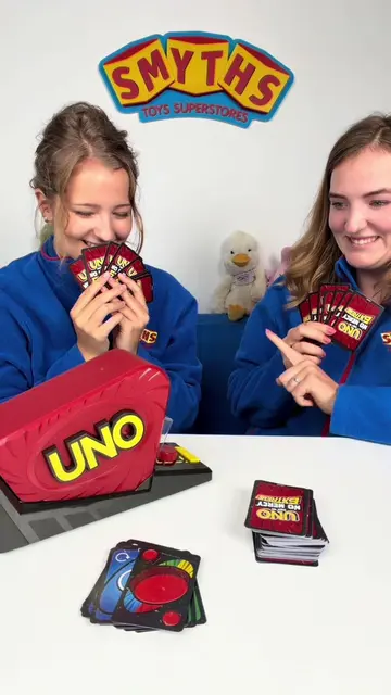 The UNO Show 'Em No Mercy Extreme Card Game is the most brutal UNO game yet! Sav