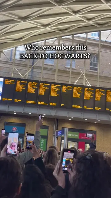 Thousands of wizards, one iconic station countdown  Here’s a throwback to the ma