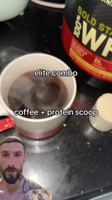 New method!? 🤔 #coffee + #wheyprotein 