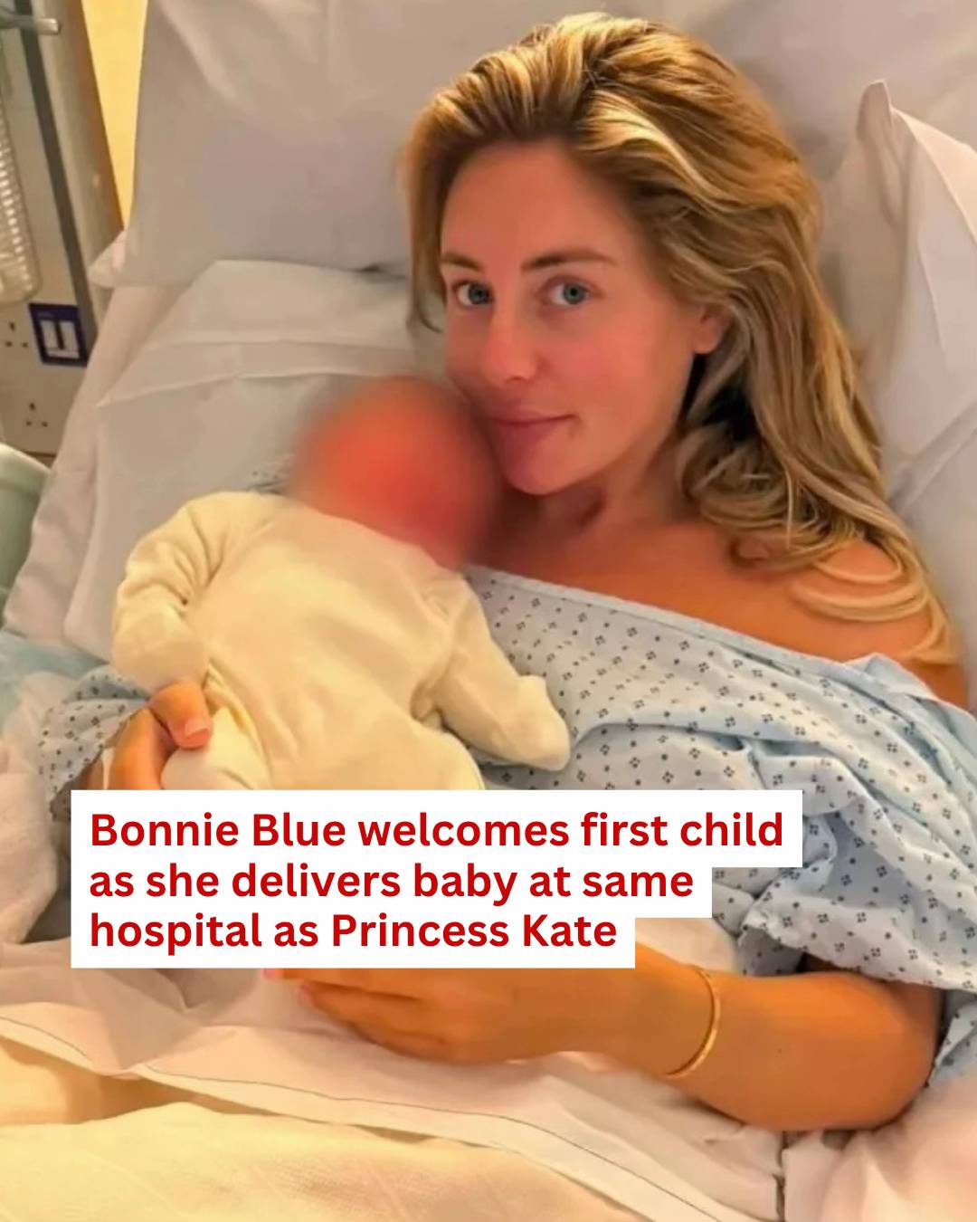 Bonnie Blue has reportedly given birth to her first child in the same lavish lab