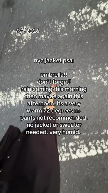Rain coming literally any minute.  #nycjacketpsa#nyc#nycweather#weather#newyorkc