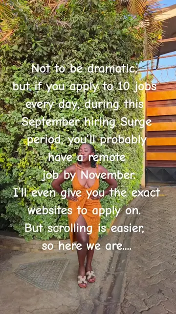 Not to be dramatic, but if you apply to 10 #remotejobs  every day, during this S