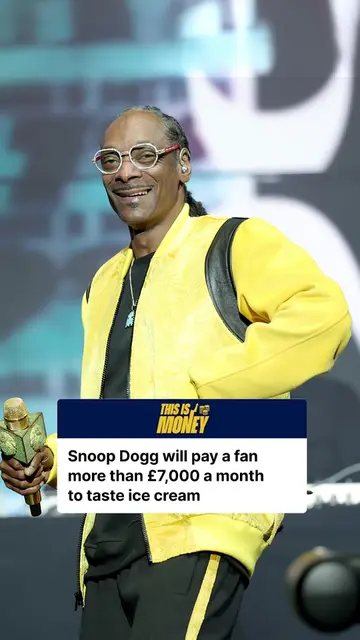 SNOOP DOGG IS HIRING PEOPLE WORLDWIDE TO EAT ICE CREAM FOR WORK 🍦👀 The rapper 