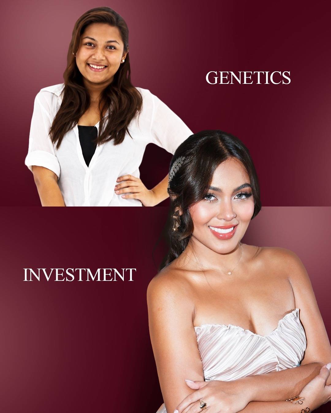 Your genetics may give you the starting point. But the way you invest in yoursel