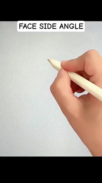 How to draw a face side profile 💡 #howtodrawsideview #sideprofiledrawing #drawi