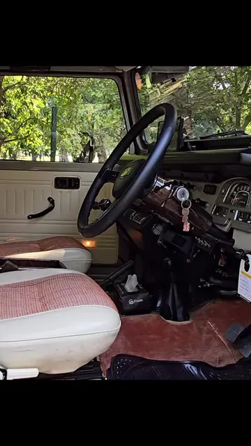 The details behind this classic Land Cruiser FJ40.