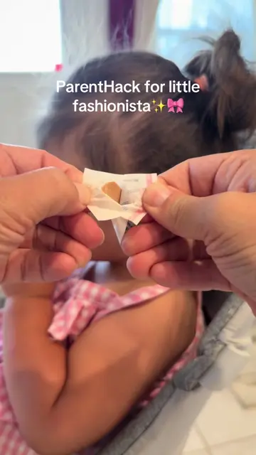 When your little girl asks for a little glam… ✨🎀 A simple way to wear “grown-up