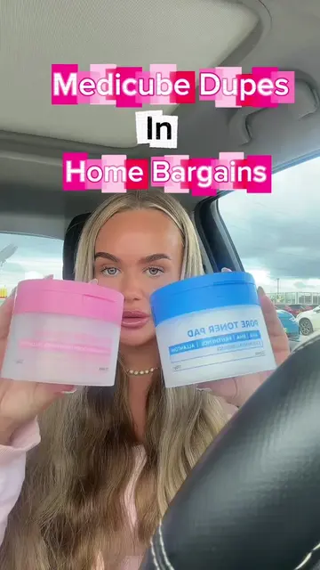 Medicube Dupes in home bargains!😍can confirm i have used these now and they are