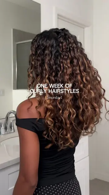 one week of curly hairstyles 👩🏽‍🦱 which one is your fav?