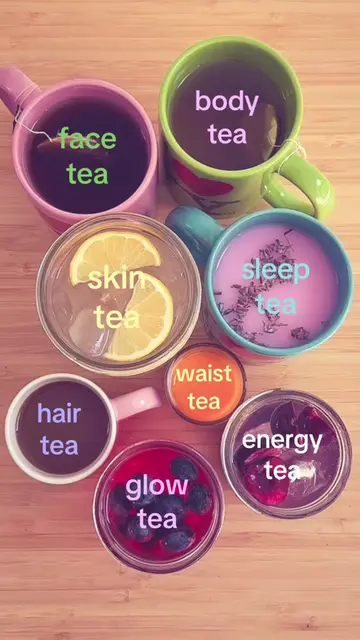 everything tea🪷 #tearecipe #almonddaughter #clearskin #collagenpowder #collagen