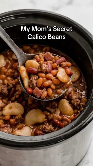 Mom’s Calico Beans — full recipe in caption. I grew up in a farm family, and thi