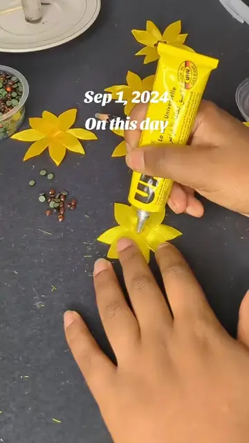 🌼Let me show How i make these beautiful adey abeba flowers🌼 #onthisday #DIY #c