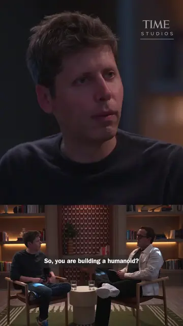 Sam Altman says OpenAI will build humanoid robots someday. His vision? A persona