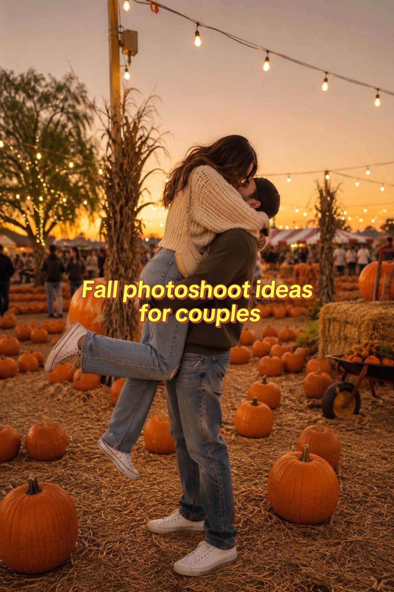 🍂 Fall + couples photos = pure magic. 🍂🤎📸 From playful moments in the leaves